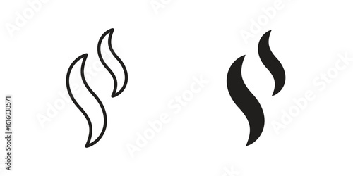 Aroma icon for social media, app, and web design. Vector illustration.