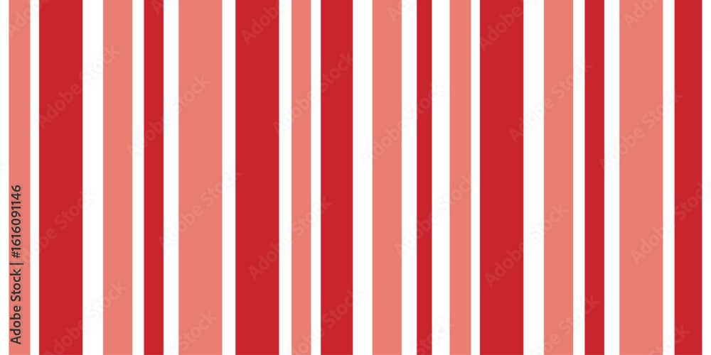 Naklejka premium Abstract wallpaper with red, pink and light strips. Seamless colored background. Geometric pattern.