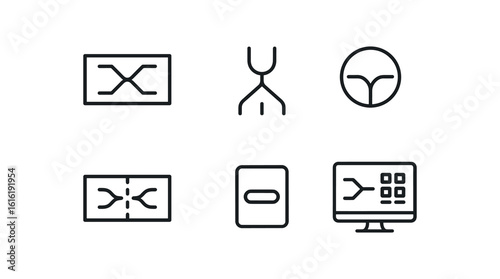 straight perfect stroke icon mono icons style isolated microfluidic mier chamber slide microfluidic mier inlet manifold microfluidic mier flow splitter microfluidic mier diffusion barrier