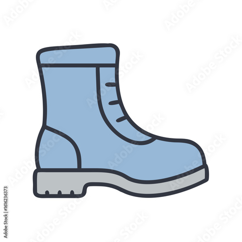 boots icon design. christmas related icon.