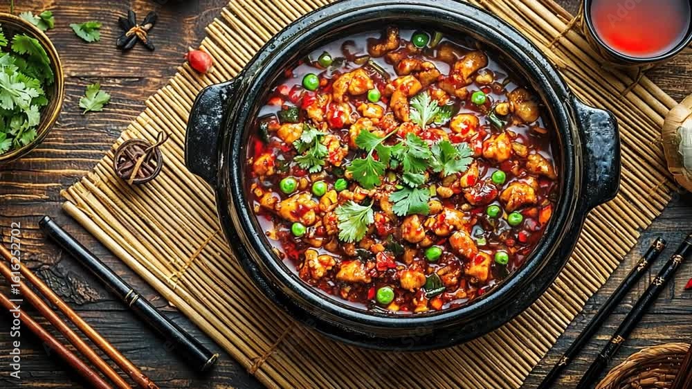 wok-fried chili crab chinese seafood dish video wok-fried chili crab chinese seafood dish video