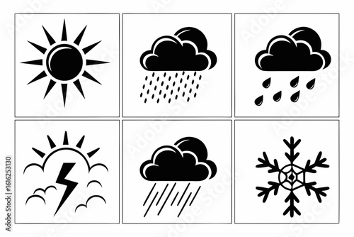 Collection of Weather Icons and Symbols 2.