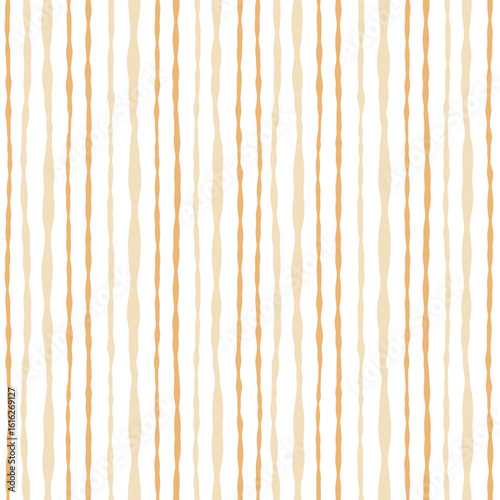 Simple Hand Drawn Stripe Seamless Pattern for Editorial Design, Social Media Graphics, and Stationery