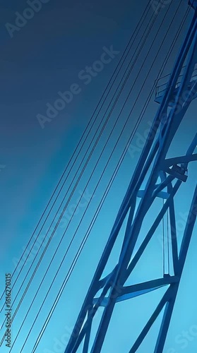 Crane Sway Dynamics, Port crane animation port crane swinging hook port crane cinematic seaport scene