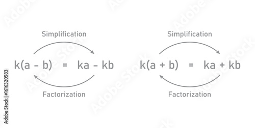 Factorization and Simplification of Algebraic Expressions in Mathematics