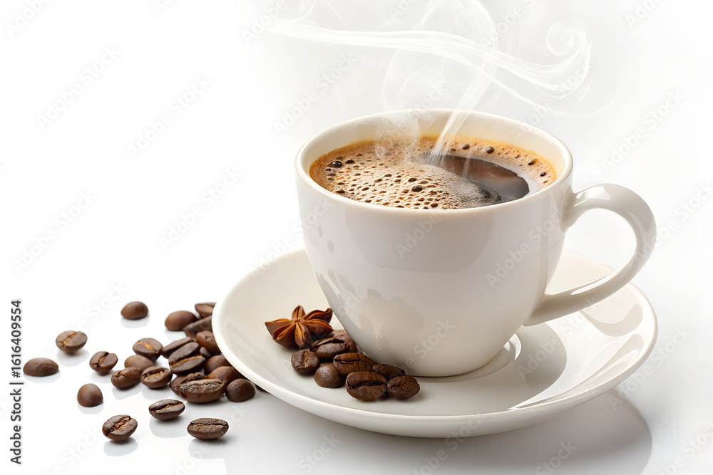 coffee cup isolated on white background. coffee cup isolated on white background.