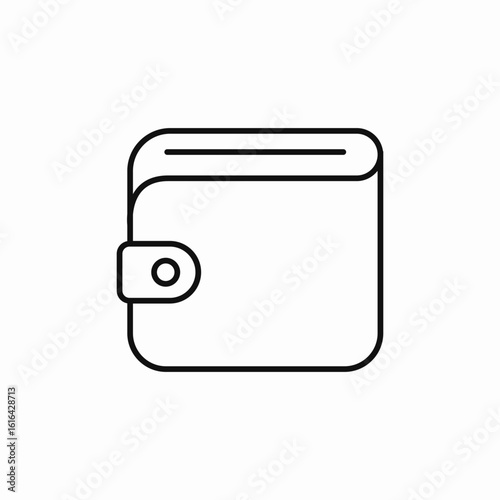 money wallet icon sign vector
