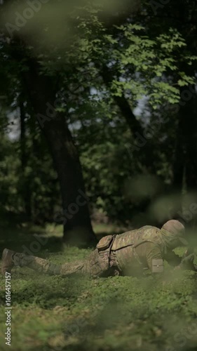 Engaging in Military Camouflage Training in Varied Natural Terrain Environments for Effectiveness