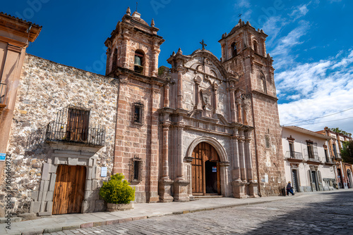 Historic church facade.
