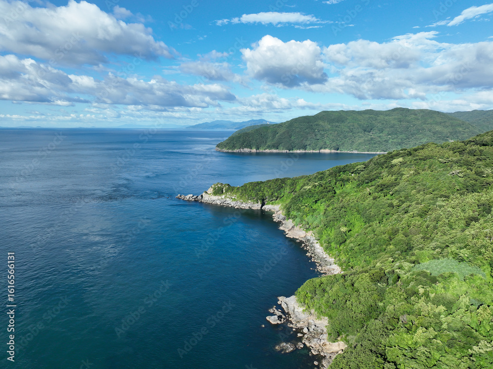 Fototapeta premium 愛媛県伊方町 番匠鼻