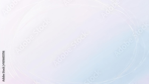 Delicate pastel circles