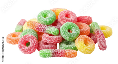 Isolated Candy Rings