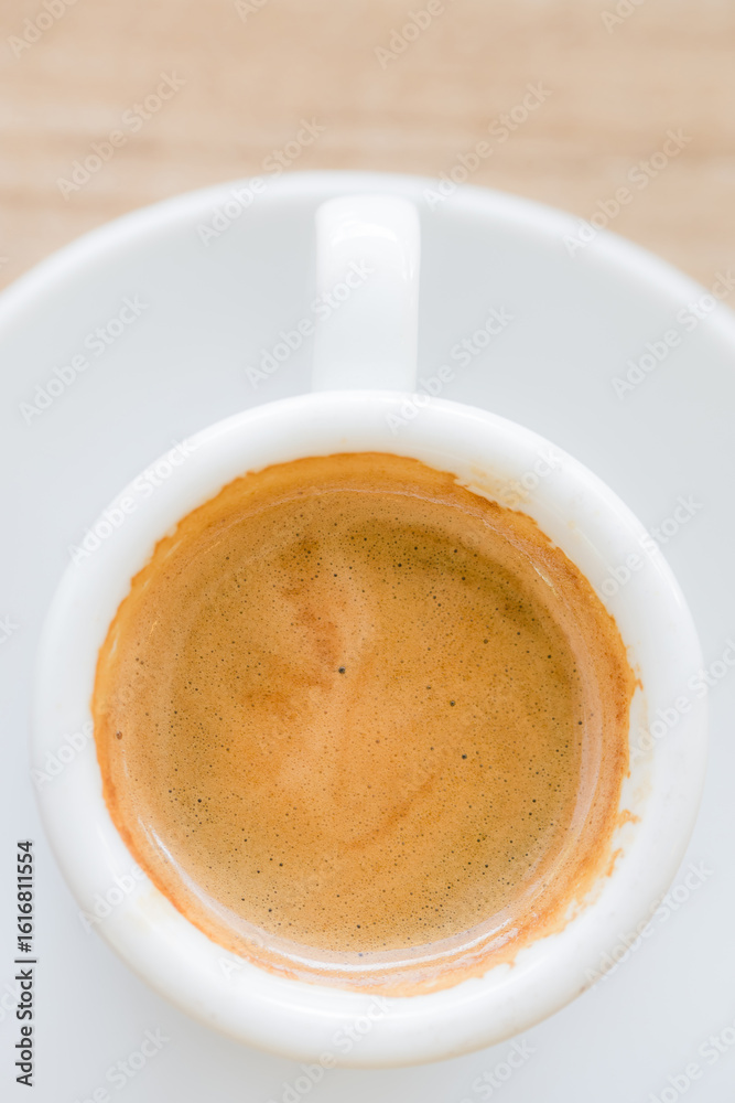 Naklejka premium Coffee cup, A cup of espresso