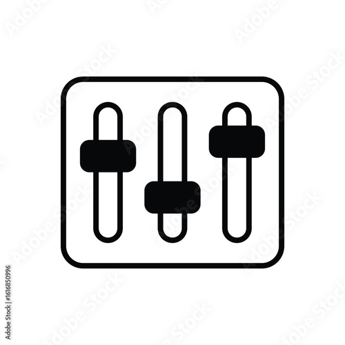 Setting icon vector
