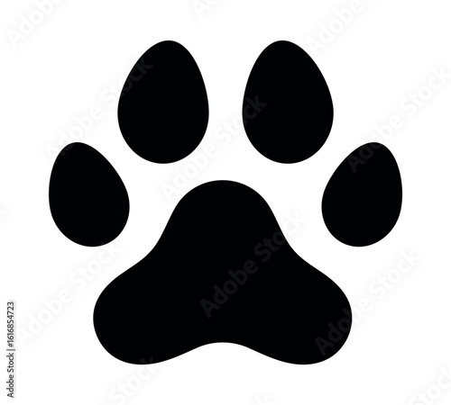 Animal paw print collection