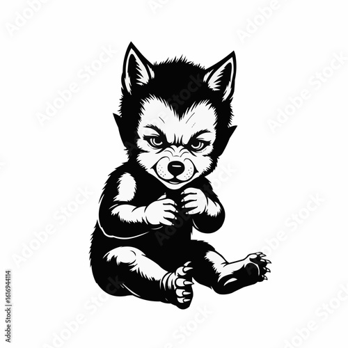 Baby werewolf