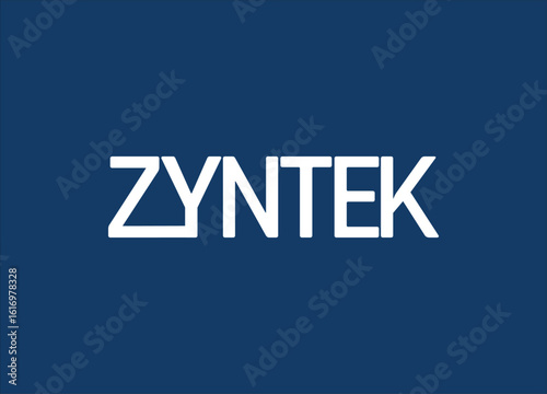 Zyntek  Modern Technology Letter Logo design and Professional Logo Design Template
