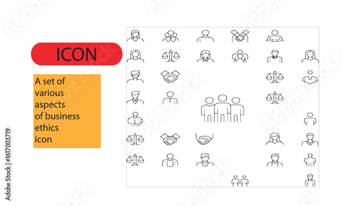 A set of various aspects of business ethics