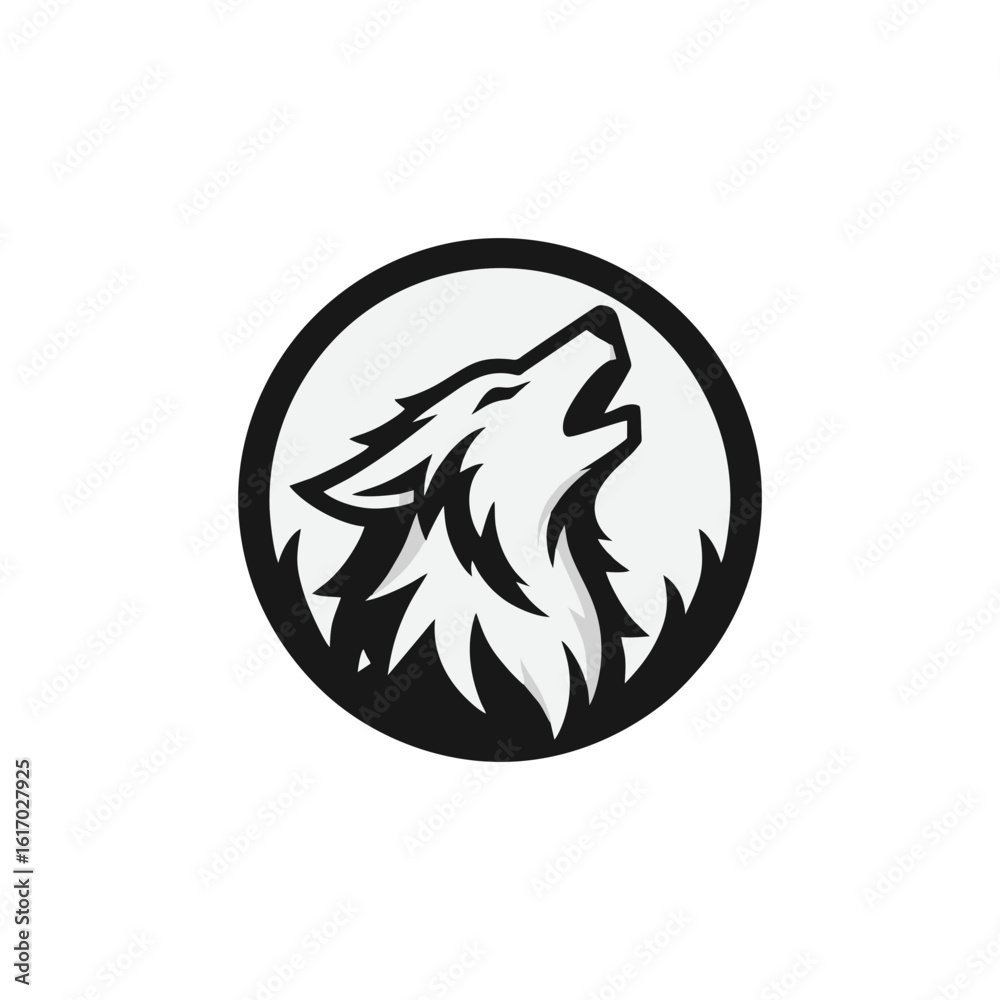 howling wolf gaming logo howling wolf gaming logo