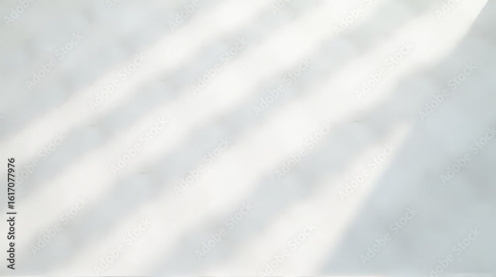 Obraz premium Soft Shadows Cast by Sunlight on Light Colored Surface with Diagonal Lines