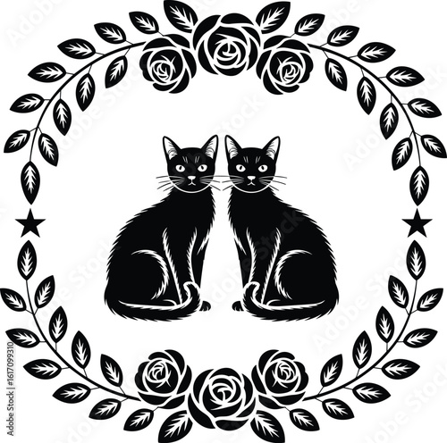 Cat Heart eps bundle | american flag with cat svg Cat svg bundle | Heart eps | Cat Silhouette | animal eps bundle | cat love eps| kitten svg | cat lover gift | peteps

Cat In Heart eps, Cat Paws eps, 