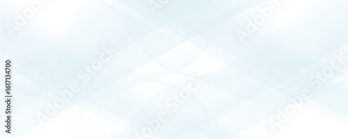 Minimalist banner background, pastel colorful, Light Blue gradations. Circle effect style geometric, abstract background. Vector Illustration