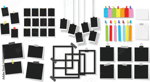 Display cherished memories with these versatile photo frames and colorful sticky notes