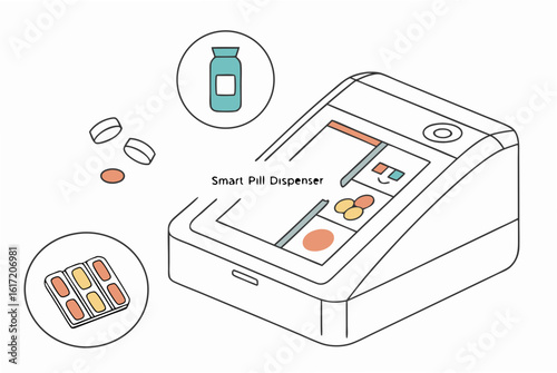 Smart Pill Dispenser for Medication Management.