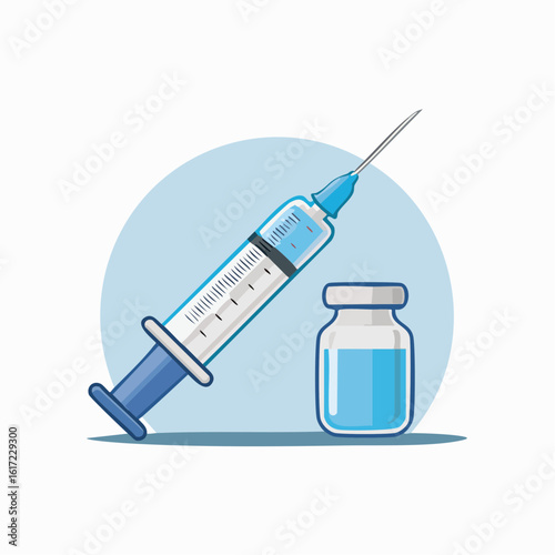 syringe vector illustration