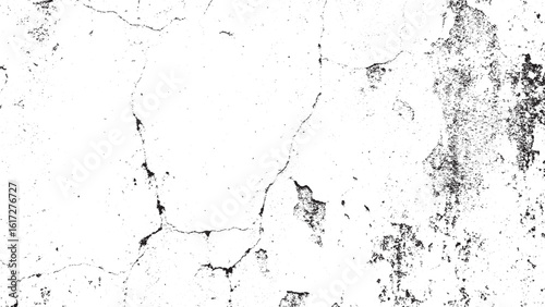 High Contrast Black and White Abstract Grunge Texture Background