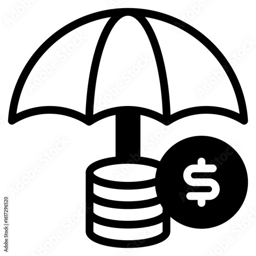Emergency Fund outline mixed icon