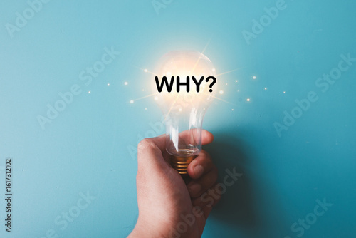Canvas Print A concept of creative thinking and innovation