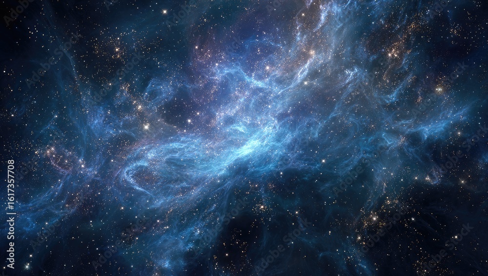 Naklejka premium Cosmic nebula in deep space