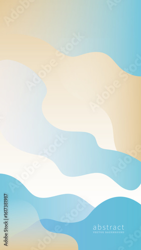 abstract background with waves