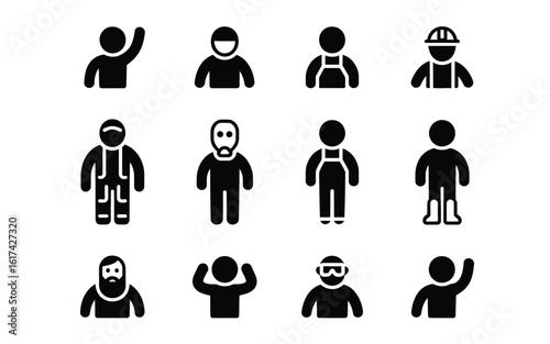 People and professions set