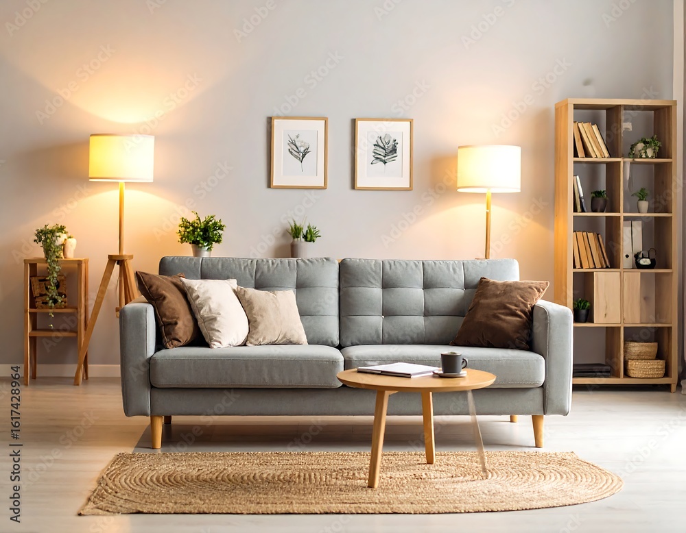 Obraz premium Cozy living room interior