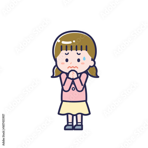 私服のこども／ななめ／女の子 23