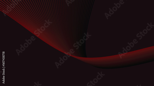 Dark Red Background with Stripes Line Abstract for Bold Modern Design, Web UI, and Digital Visual Art