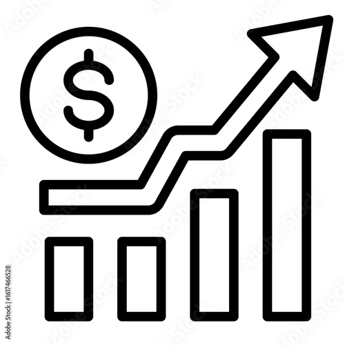 Stock Market Basics  Icon Element For Design