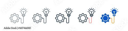 Setting different style icons set vector illustration. 