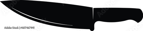Knife Basic Sharp Outline silhouette vector art illustration