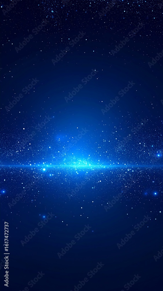 Obraz premium Deep space cosmic light show
