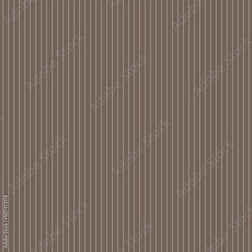 Vector pattern with vertical mocha brown and warm taupe stripes. Suitable for rustic design, organic packaging, stationery backgrounds, or soft vintage-style layouts.