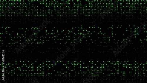 green pixels screen