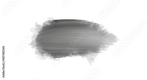 Matte Grey Acrylic Swipe for Minimal Overlay Design