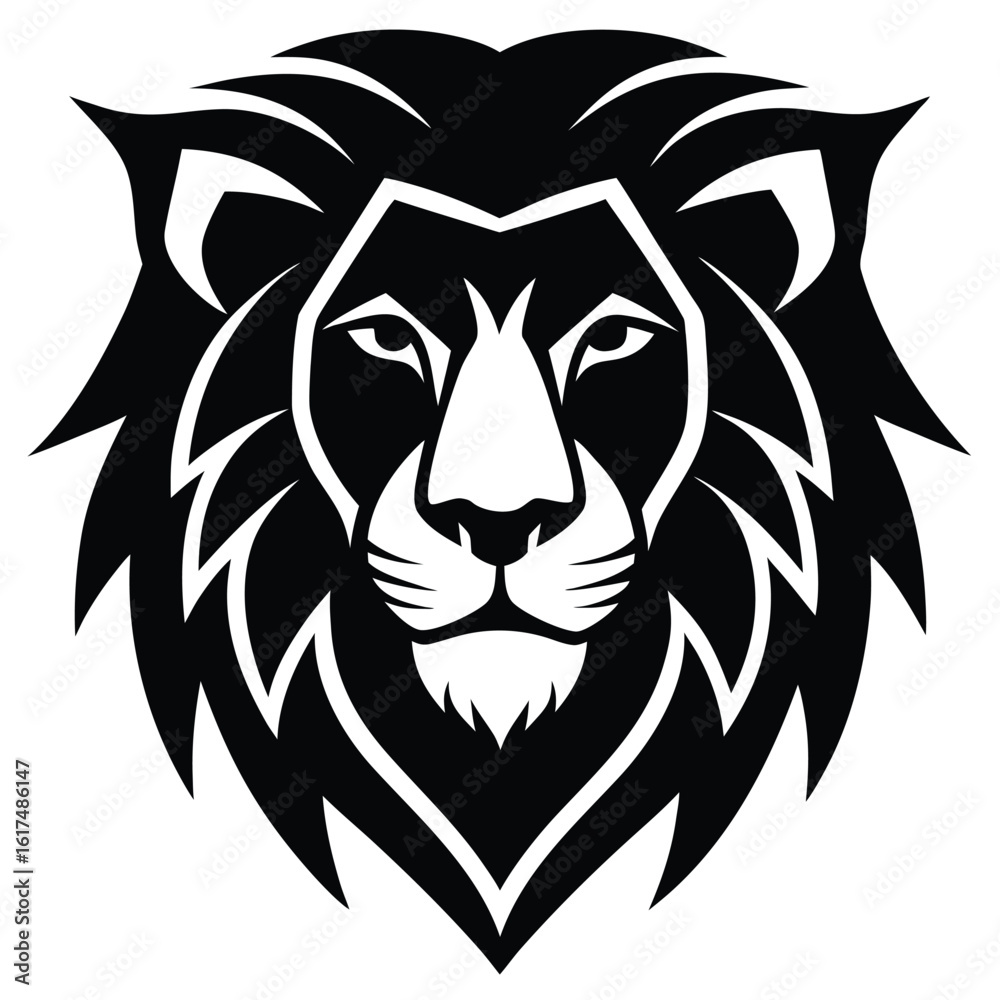 Fototapeta premium head of lion
