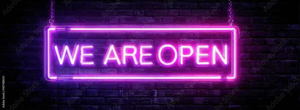 Obraz premium Neon sign 