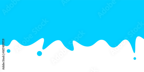 milk splash, milk simple shape for banner background, milk waves, milk splashes for advertising dairy products, vector