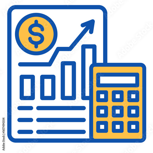 Income Statement  Icon Element For Design