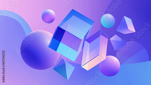 abstract blue background with stars